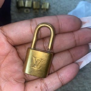 vintage louis vuitton padlock